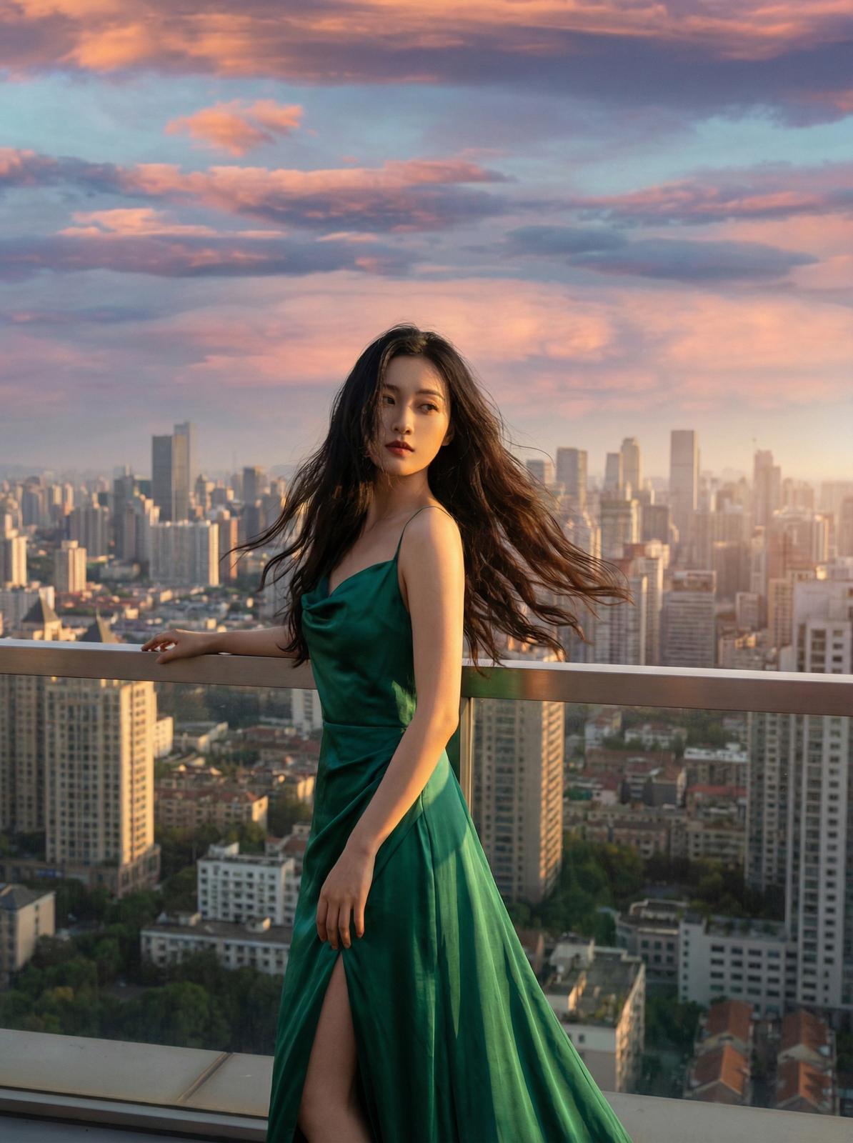 裸舞城市夜景传媒短片